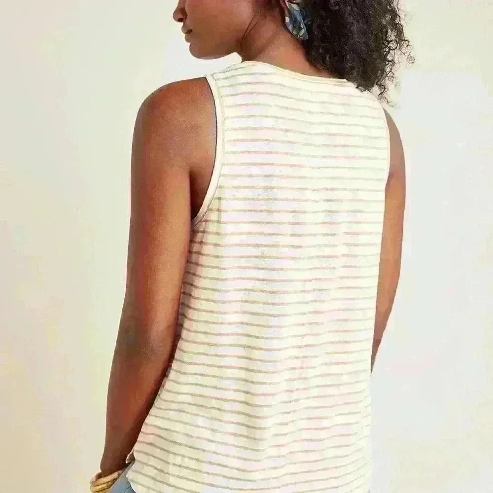 Anthropologie Sanctuary Ruby Linen Tank size small - Picture 5 of 6